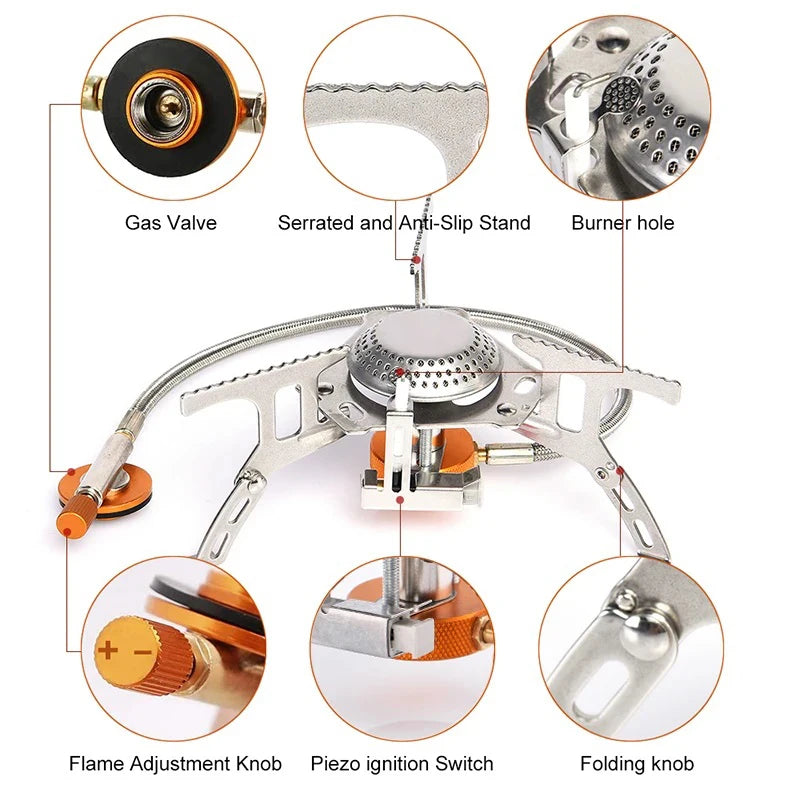 Portable 3500W Camping Gas Stove