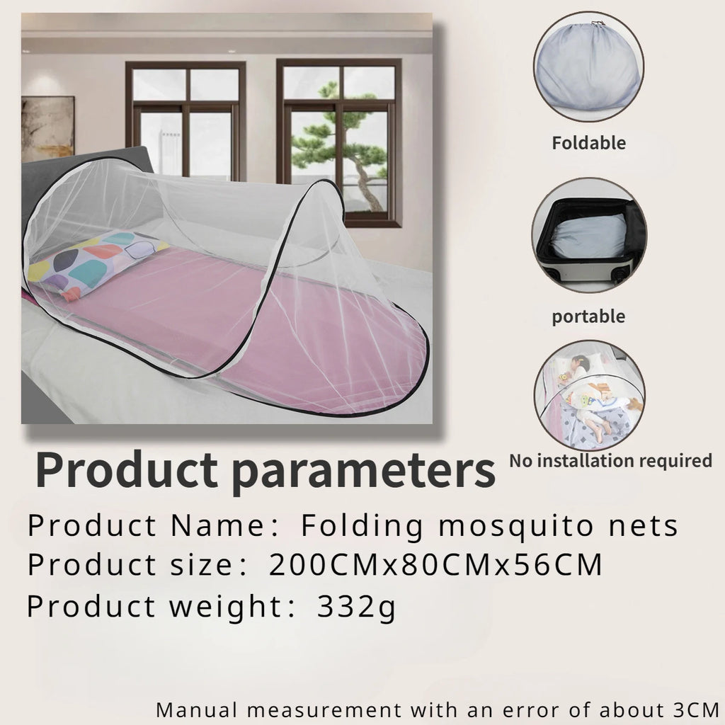 Pop-Up Mosquito Bed Tent