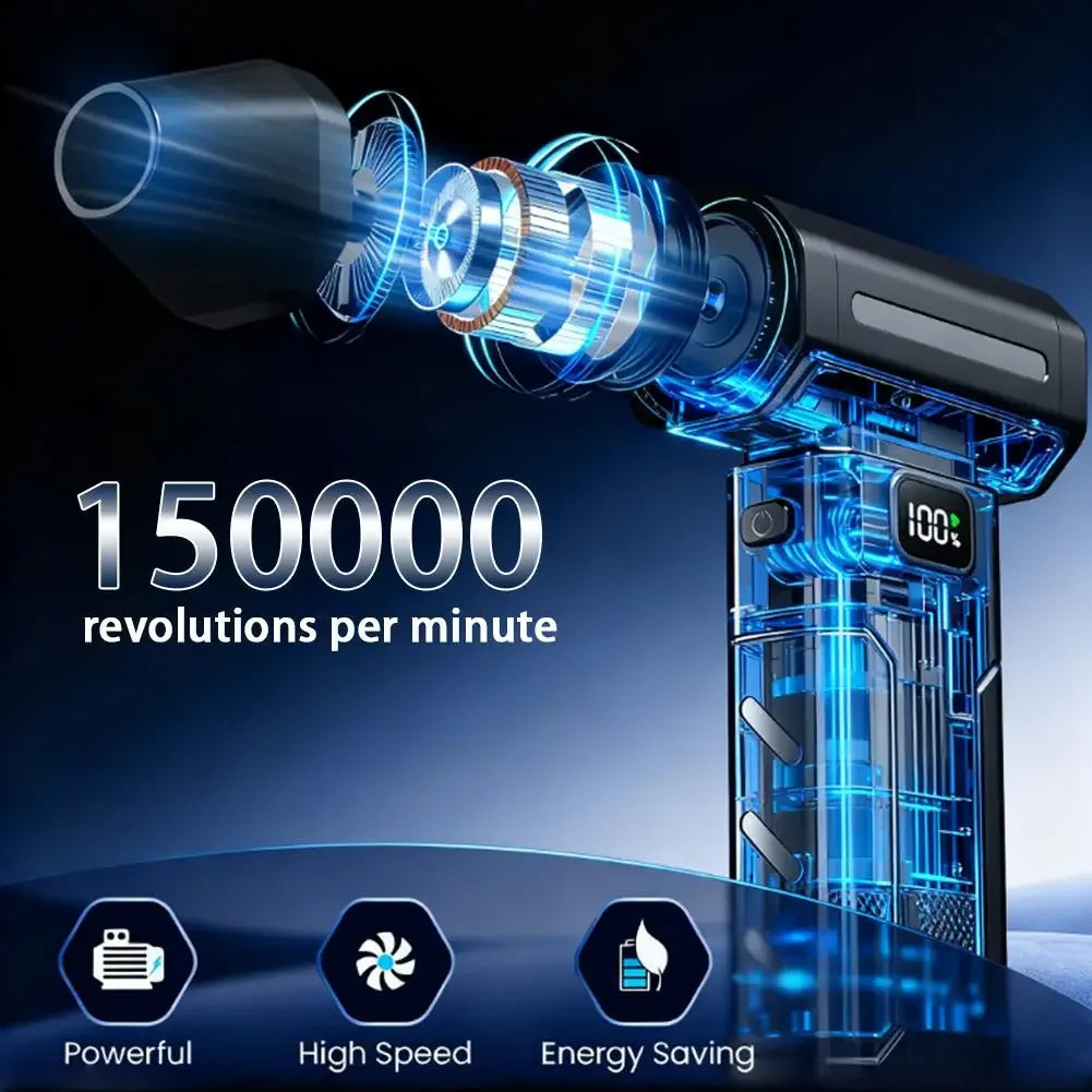 150,000 RPM Portable Jet Blower